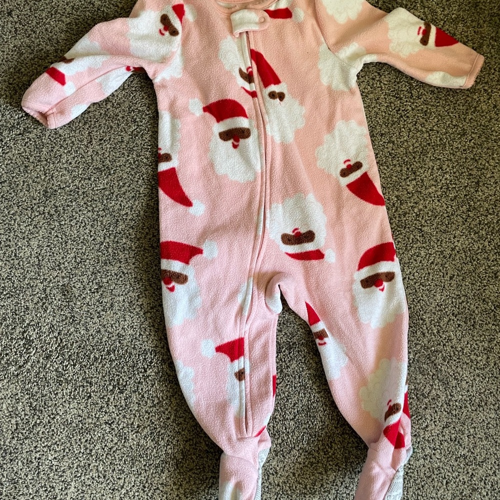 Baby girl Christmas pajamas